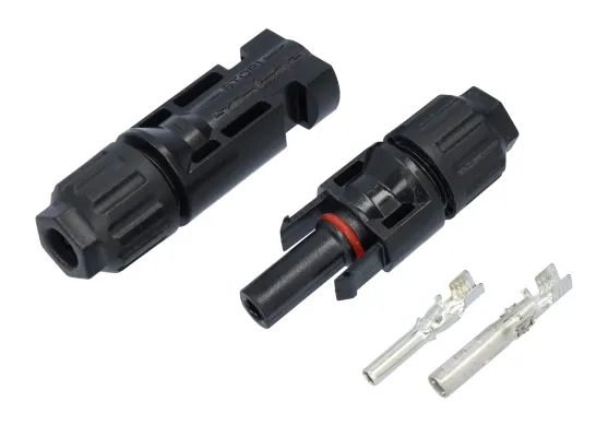 Nemiq MC4 solcellskontakt, kit med 4 delar för 2,5–6 mm²