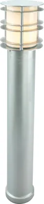 Norlys Stockholm pollare i galvaniserat stål, LED 10 W, 3000 K, IP65