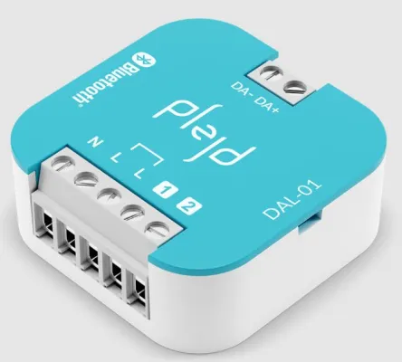 Plejd DAL-01 DALI-dimmer för dosa, broadcast, DT8, Bluetooth