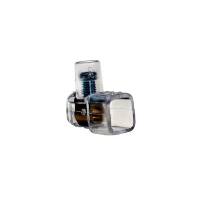 RUTAB kopplingsklämma 1-polig, transparent, märkarea 1,5 mm²