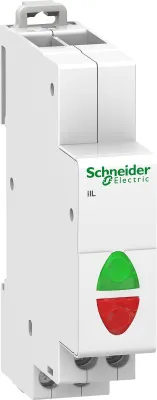 Schneider Electric Acti9 iIL signallampa dubbel grön/röd LED, 110–230 V AC, 1 modul