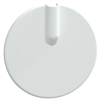 Schneider Electric Doslock lock för kopplingsdosa Ø100 mm, kabelutlopp, vit