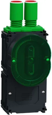 Schneider Electric Multifix BigBox apparatdosa 1,5 modul, rör Ø16/20 mm, mörkgrå