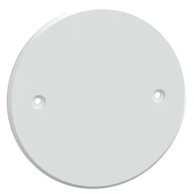 Schneider Electric Multifix doslock för apparatdosa, Ø90 mm, skruvfastsättning, vit