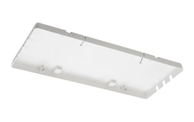 SG Armaturen Unibox Gles downlightbox, 30 mm låg, vit
