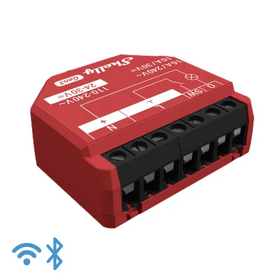 Shelly 1PM Gen3 WiFi-relä med effektmätning