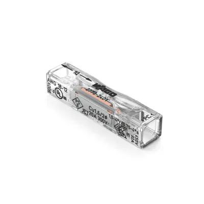 Wago 221 skarvklämma 2773-2401, push wire, 4 mm²