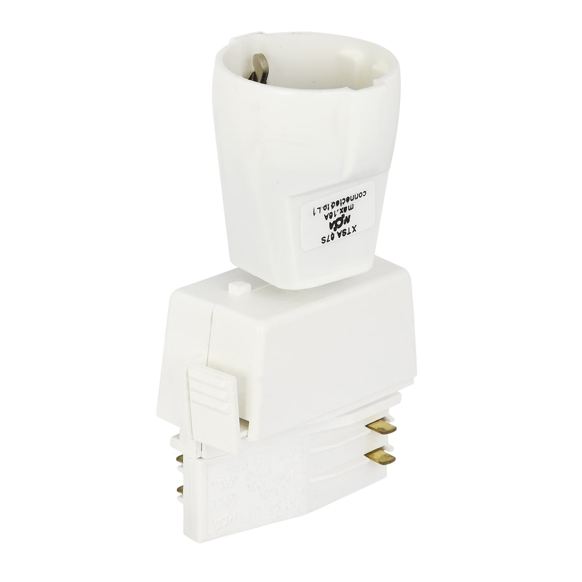 Global Trac schukouttag för Pro, 250 V, uttagselement - Vit - 7400243