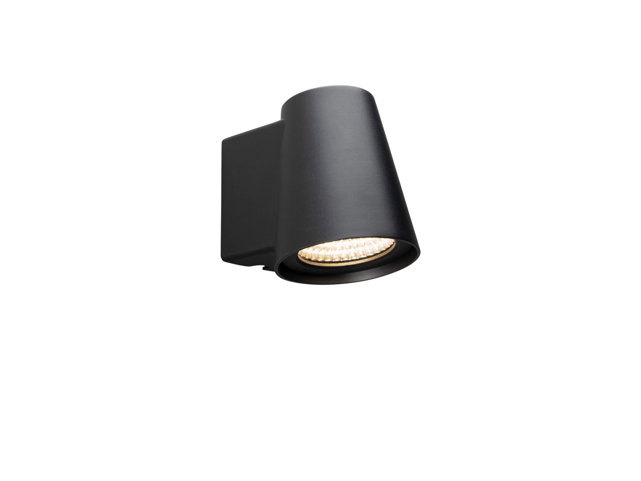 Hide-a-lite Cone G2 fasadarmatur 4–10 W, 3000/4000 K, fasdimring - Svart - 7706883