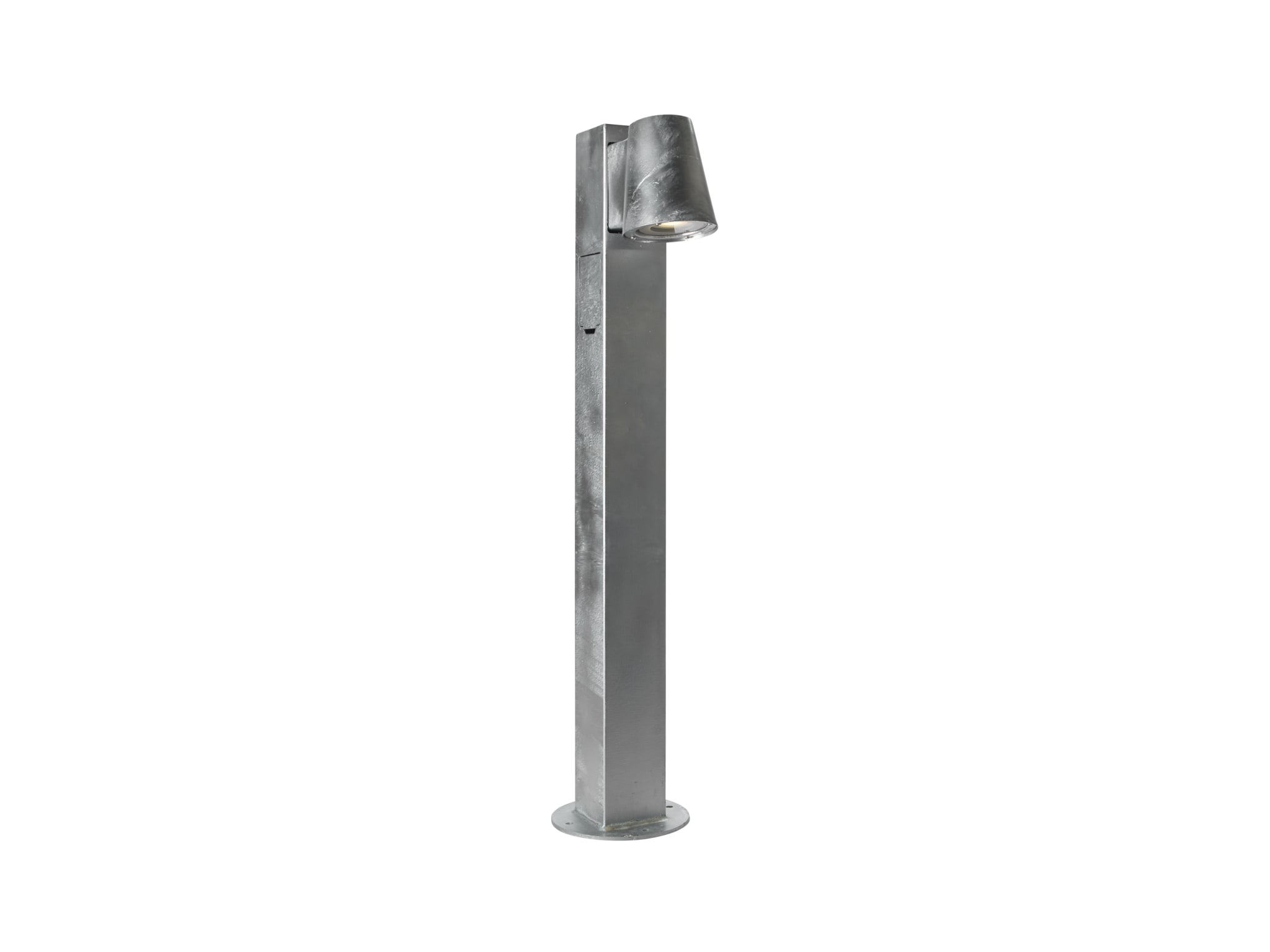 Hide-a-lite Cone G2 Socket pollare med eluttag, GU10, max 10 W LED - Galvaniserad - 7750281