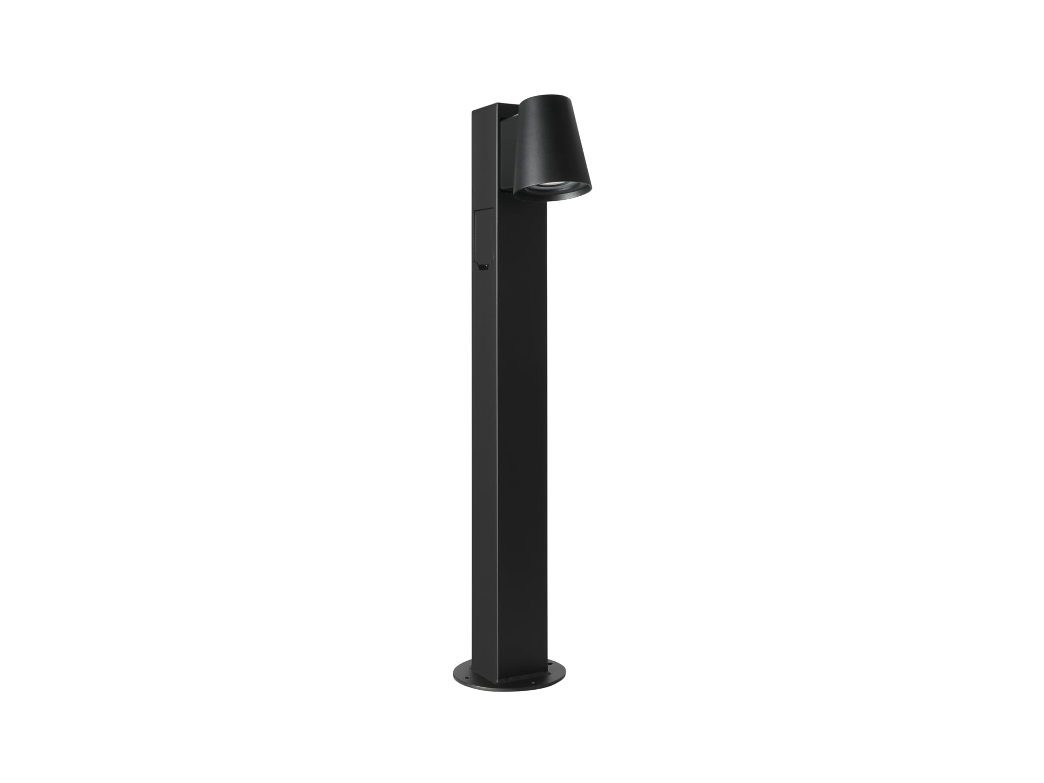 Hide-a-lite Cone G2 Socket pollare med eluttag, GU10, max 10 W LED - Svart - 7750282