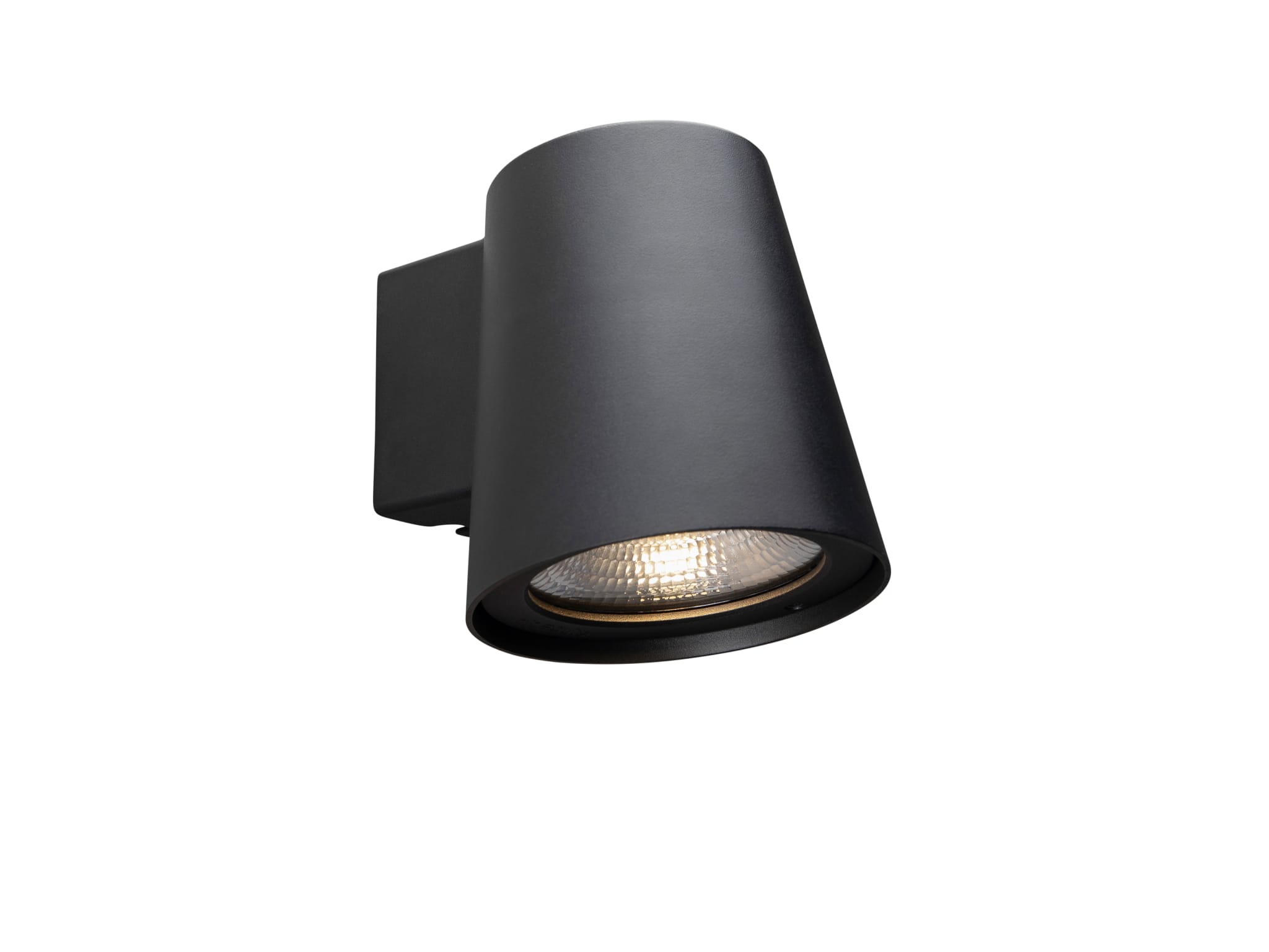 Hide-a-lite Cone G2 XL fasadarmatur med fasdimring, 3000/4000 K - Svart - 7706888