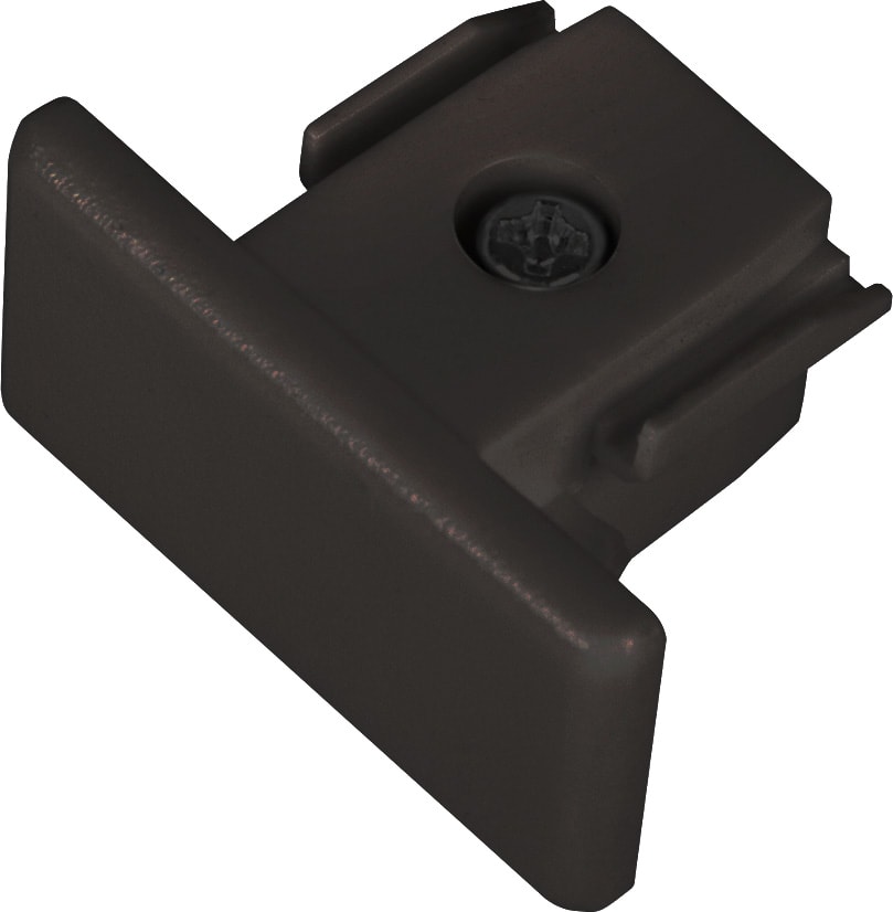 Hide-a-lite LiteTrac ändstycke för 1-fas skensystem, plast - Svart - 7402463