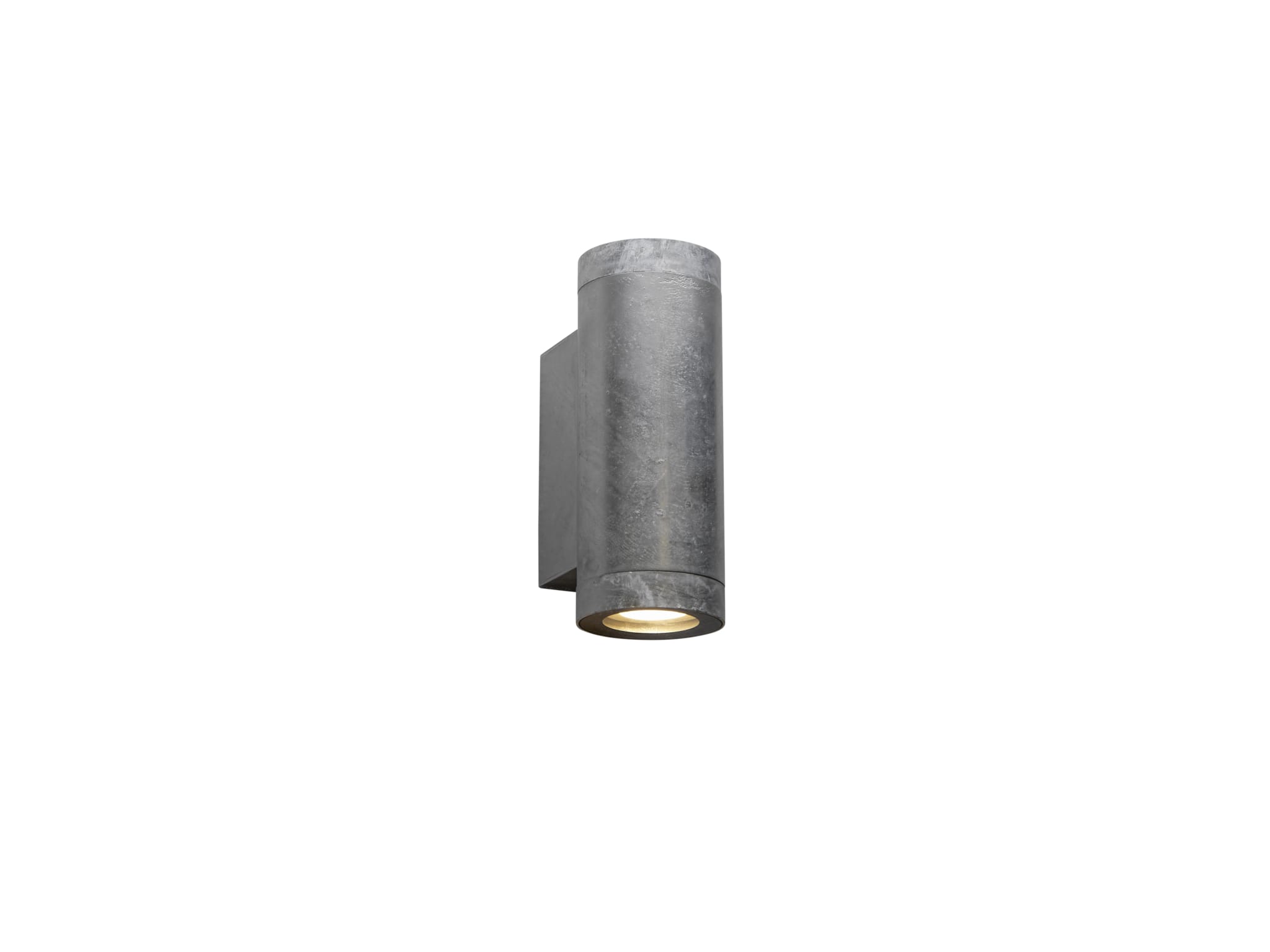 Hide-a-lite Milo G2 M II fasadarmatur GU10, max 2 × 10 W LED - Galvaniserad - 7706905
