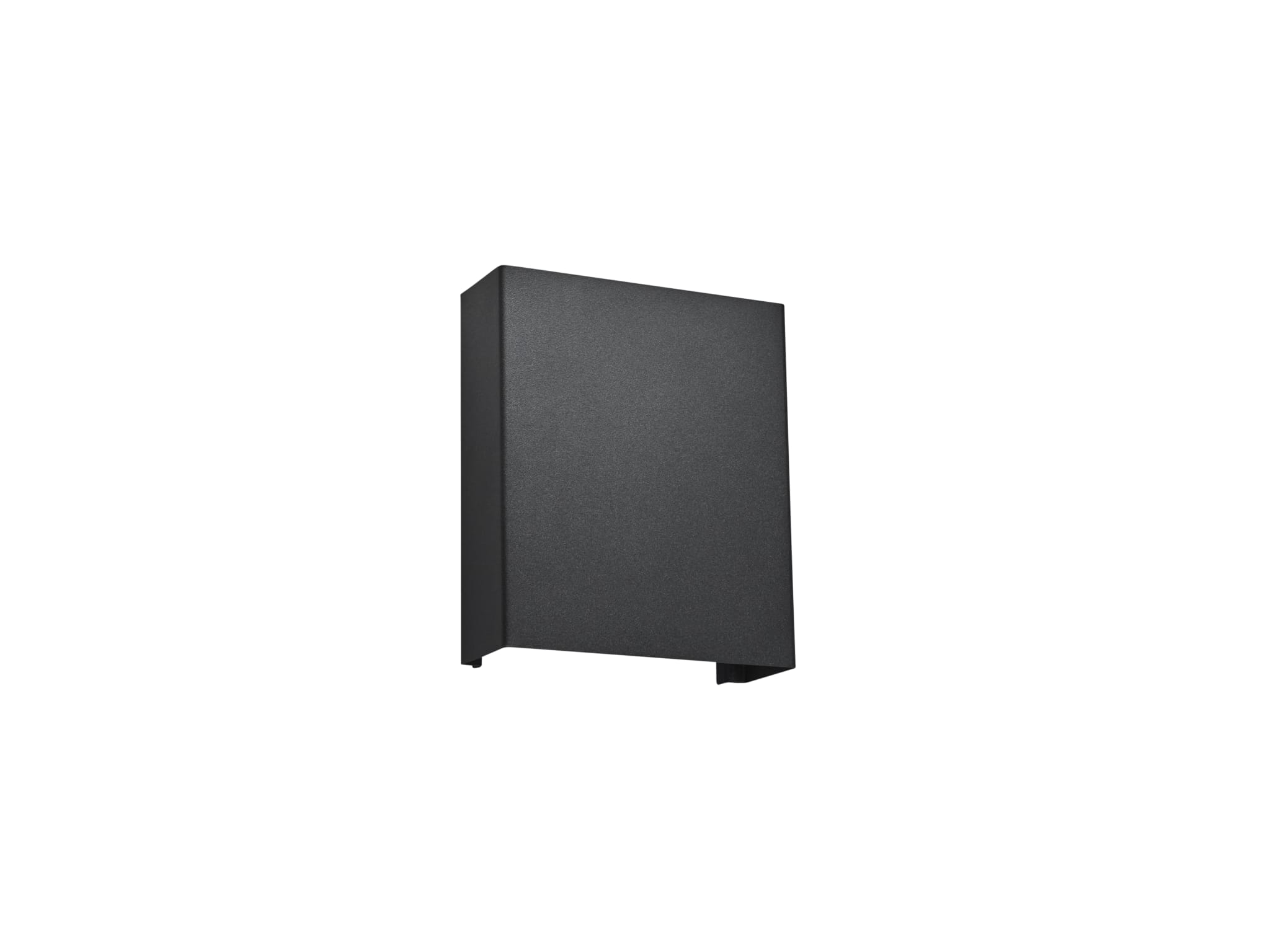 Hide-a-lite Pixo M dekorfront för Pixo-armatur, 170 × 200 mm - Svart - 7706245