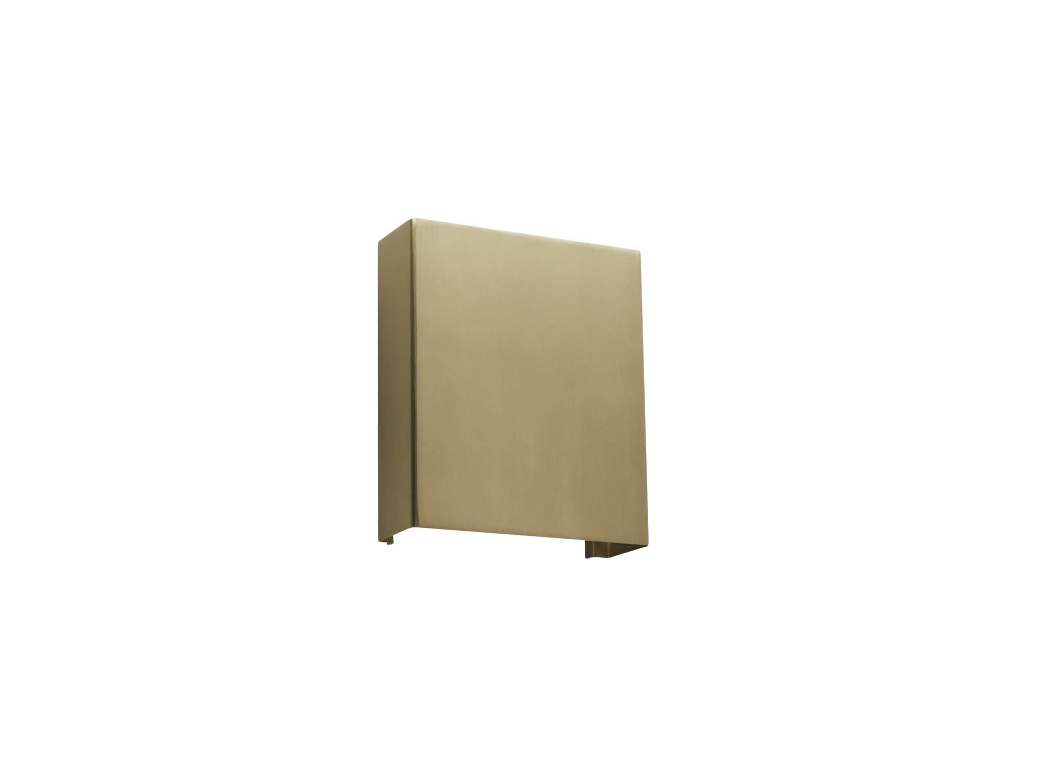 Hide-a-lite Pixo S dekorfront i stål, 160 × 127 × 58 mm - Mässing - 7510779