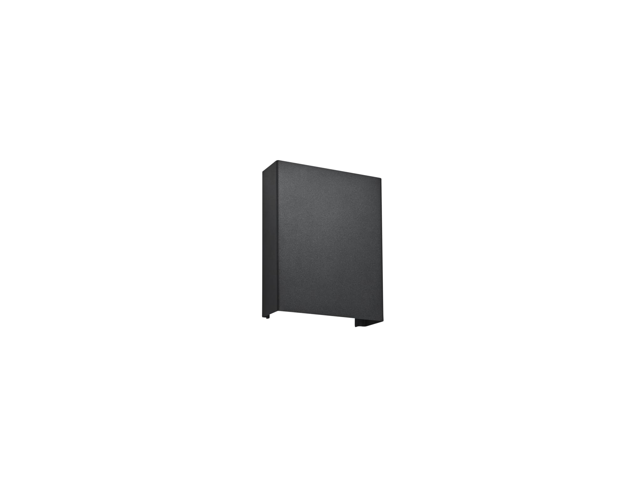 Hide-a-lite Pixo S dekorfront i stål, 160 × 127 × 58 mm - Svart - 7706241