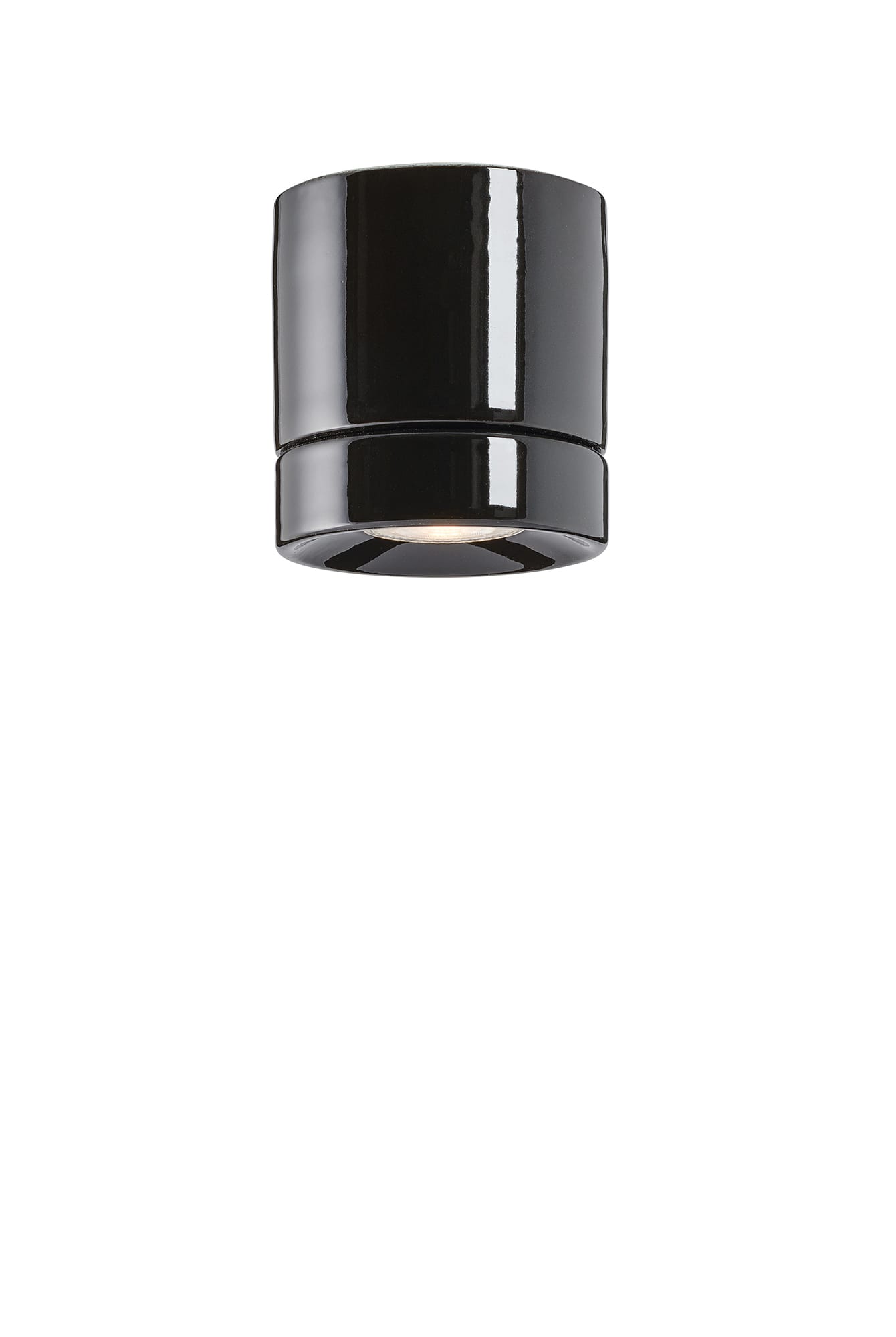IFÖ Electric Light On Halogen downlight i porslin, GU10, 230 V, IP23 - Svart - 7511270
