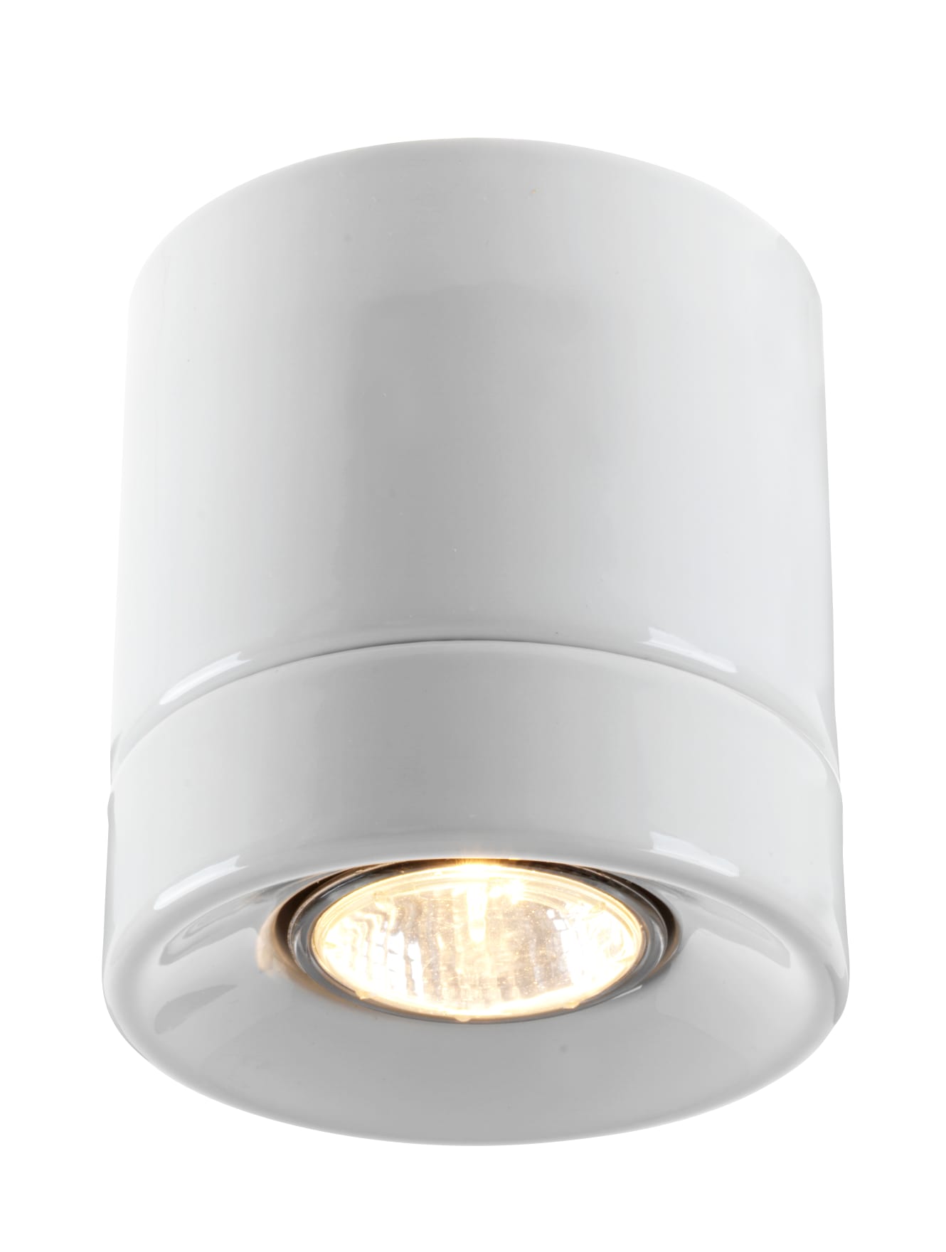 IFÖ Electric Light On Halogen downlight i porslin, GU10, 230 V, IP23 - Vit - 7511255