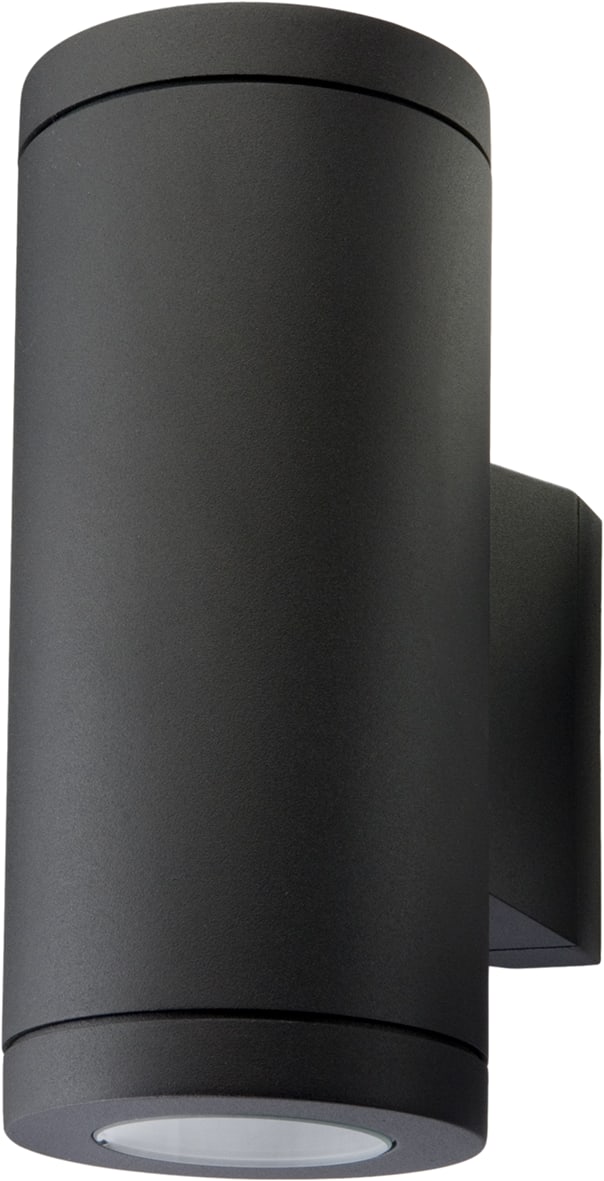 SG Armaturen Metro Vägg 2 × 4,5 W LED väggarmatur med upp- och nedljus, GU10, IP65 - Svart - 7700694