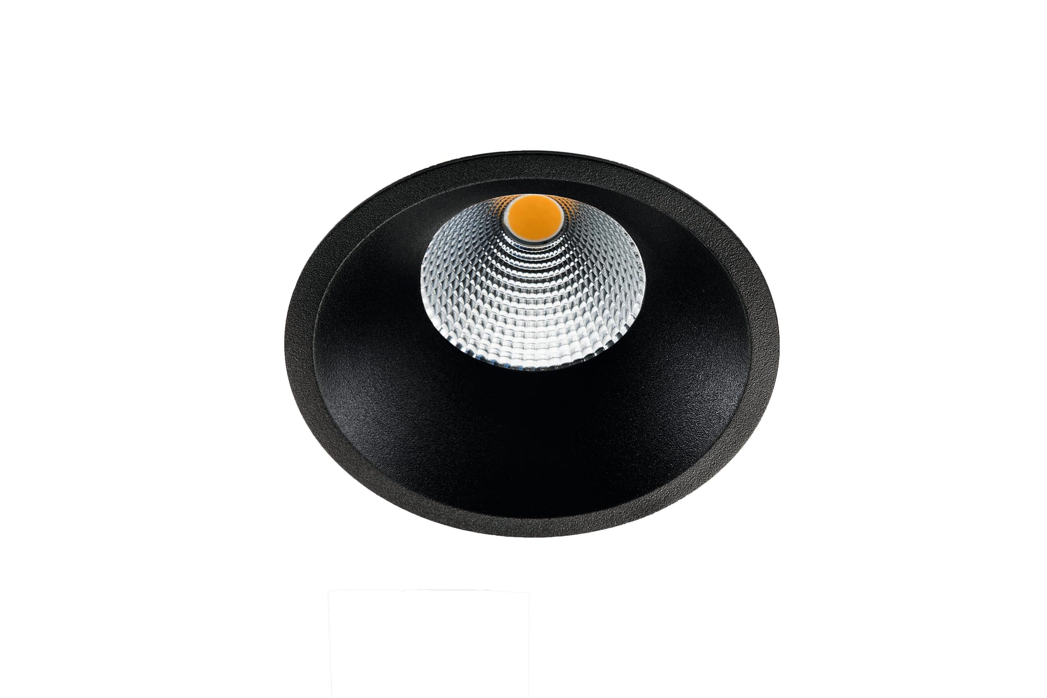 SG Armaturen Soft Slim LED-downlight 9 W, 2700 K, IP54 - Svart - 7473363
